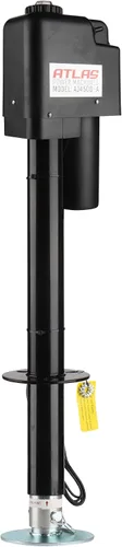 Vista 6 de South Bend Components Atlas Power Machines 3500 lb Rv Electric Tongue Jack con carcasa de plástico negro