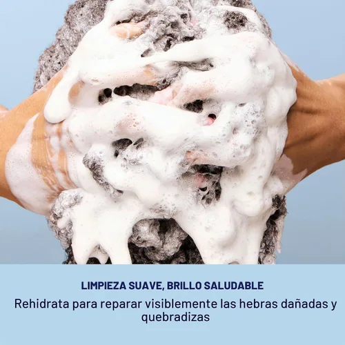 Vista 7 de SheaMoisture Champú Hidratar y Reparar Cabello Dañado con Miel de Manuka