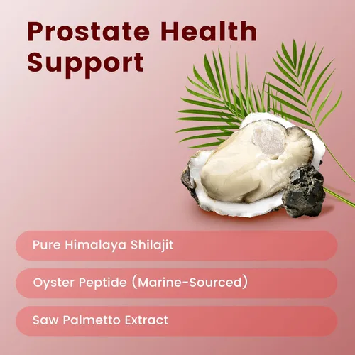 Vista 3 de HolyTime Power Gummies – Shilajit del Himalaya, péptido de ostras y palma enana americana – 120 unidades Vitalidad diaria, resistencia y apoyo