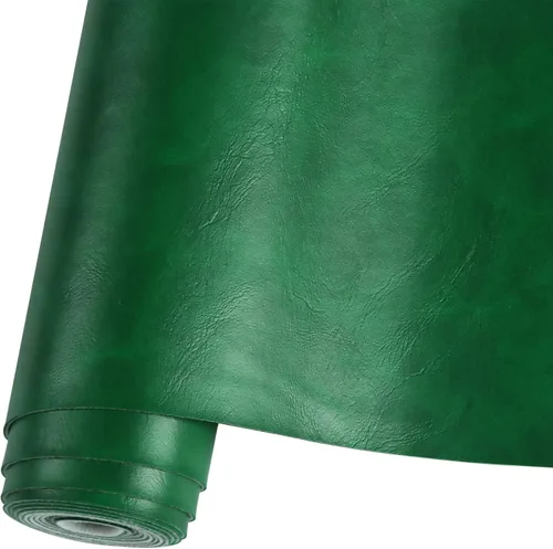 Vista 18 de Rollo de piel sintética color liso negro de 12 x 53 pulgadas, material para hacer manualidades, hacer manualidades, aretes de cuero, lazos, costura