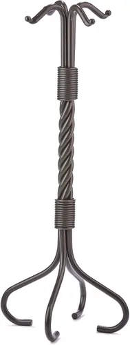 Vista 8 de UniFlame, F-1179, Olde World Iron Swirl - Juego de herramientas para chimenea