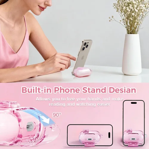 Vista 3 de (con bloqueo) Funda transparente compatible con bonitos Apple Airpods Pro 1/2 fundas para mujeres, TPU Transparency Air Pods Pro de 1ª 2ª