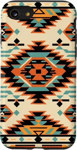 Vista 18 de Carcasa para iPhone 17 de Western Southern Country Native Aztec