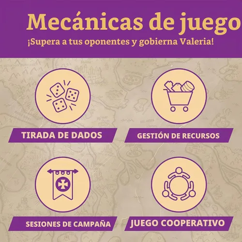 Vista 9 de Juego de mesa de Valeria Card Kingdoms Darksworn: Juego de aventura cooperativa de saga - Daily Magic