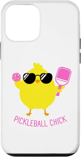 Vista 12 de Camisas divertidas de pickleball para iPhone 15, funda de PICKLEBALL CHICK