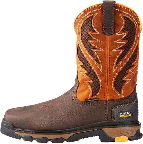 Vista 3 de Ariat Botas de trabajo Intrepid VentTEK con punta compuesta para hombre