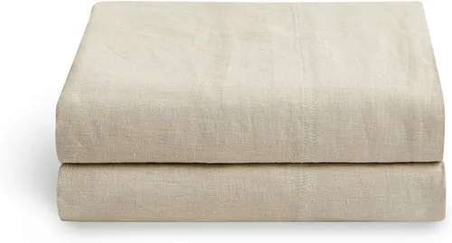Vista 12 de YnM Juego de 2 fundas de almohada 100% lino francés, estándar/queen (21 x 30 pulgadas), verde militar Funda de almohada de lino verde militar