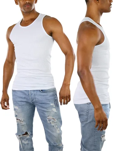 Vista 5 de ToBeInStyle Camiseta larga de entrenamiento para hombre