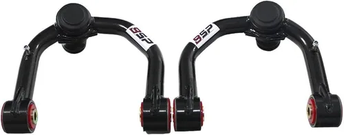 Vista 4 de 2 piezas de brazos de control superiores delanteros de suspensión, kits de elevación nivelada de 2-4" compatibles con 4Runner 1996-2002