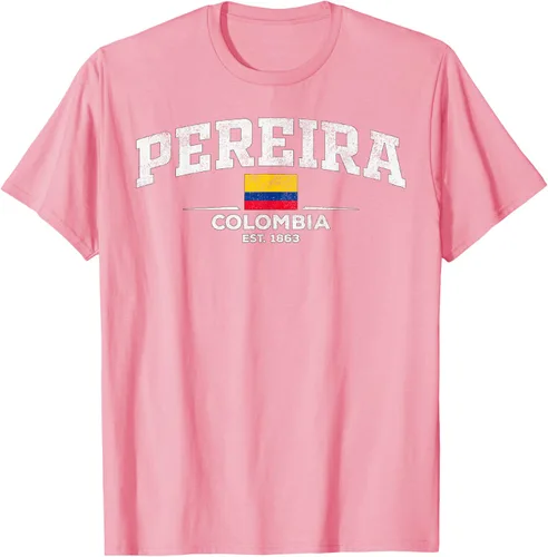 Vista 88 de Camiseta Pereira Colombia, Negro