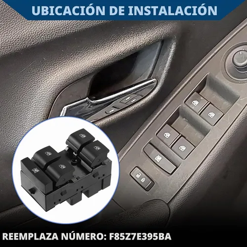 Vista 2 de No.95188244 / Interruptor de ventana delantera del lado del conductor/puerta de repuesto para Chevrolet Sonic 2012-2018 / Interruptor de ventana