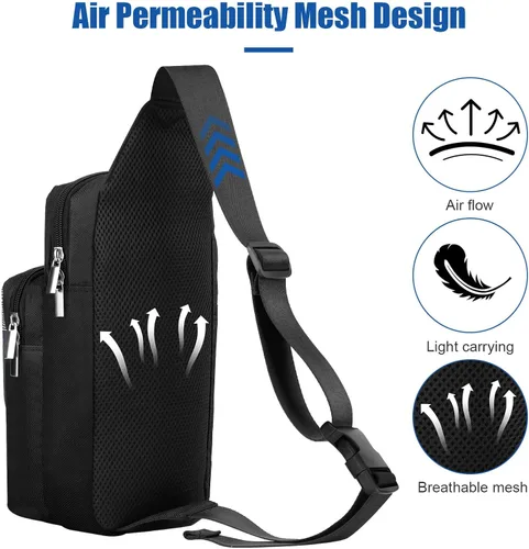 Vista 4 de Xishwon Backpack Carrying Travel Bag for Nintendo SwitchLiteOLEDConsoleDockJoy-Cons&Accessories Storage, Portable Nylon Waterproof Crossbody
