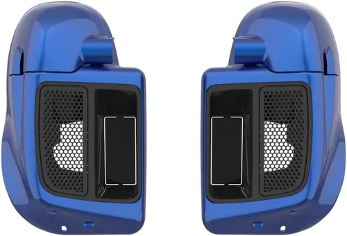 Vista 82 de Kits de calentadores de piernas con ventilación y combinación de color con guantera para Harley Davidson Touring Street Road King Glide FLTR 2014