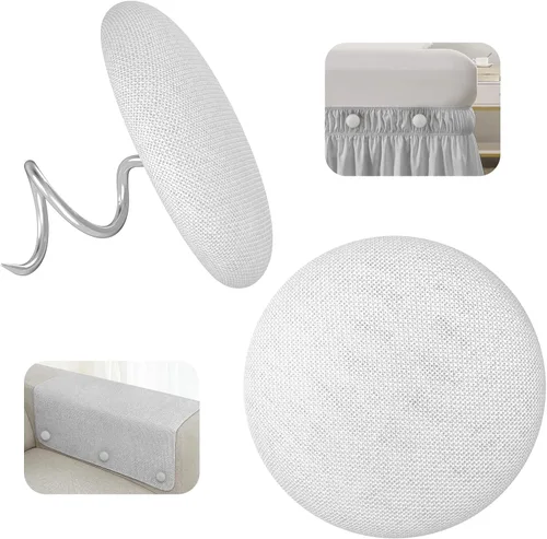Vista 16 de Alfileres de tapicería para fundas de techo, alfileres o soportes para falda de cama, pasadores para sujetar la falda de cama en su lugar para Negro