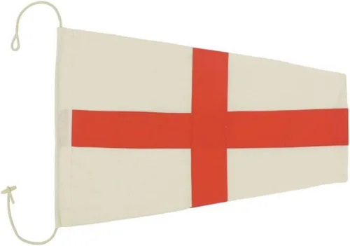 Vista 31 de Hampton Nautical Letra F Bandera de tela náutica del alfabeto, letra S