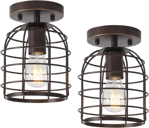 Vista 7 de Create For Life® Lámpara de Techo Empotrada de Cristal de Decoración Moderna de Estilo Mini Araña de Cristal Lámpara de Techo para Pasillo, Bar