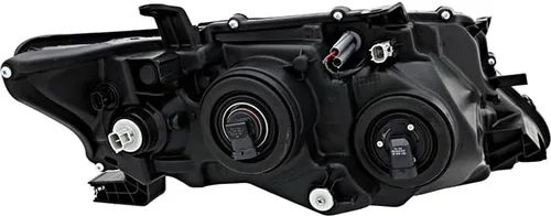 Vista 6 de Compatible con Lexus RX350 - Juego de faros delanteros 2010 2011 2012 Canadá construido halógeno lado del conductor y pasajero