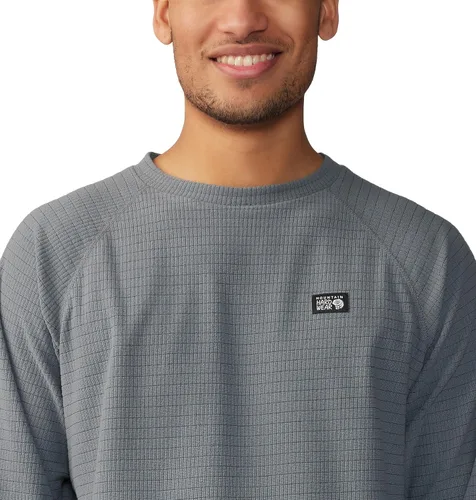 Vista 4 de Mountain Hardwear Men's Standard Summit Grid Ls Crew