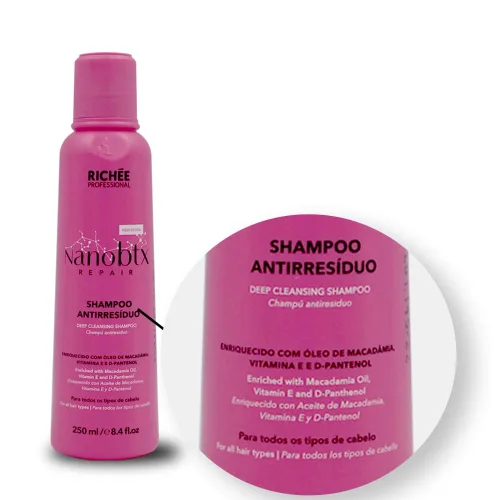 Vista 3 de Richée NanoBtx Reparador de Masas con Ácido Hialurónico - 17.64 oz (Nano Kit)