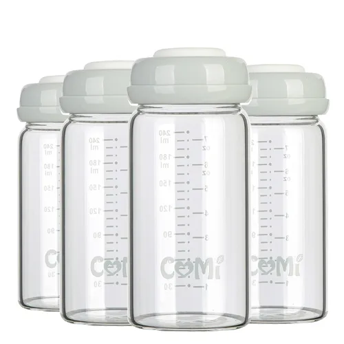 Vista 11 de COMI - Botellas de vidrio para almacenamiento de leche materna