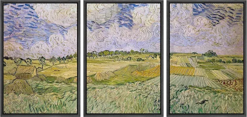 Vista 79 de wall26 Lienzo enmarcado para pared, juego de arte con flores de almendra de Vincent Van Gogh, naturaleza, ilustraciones de área silvestre, bellas