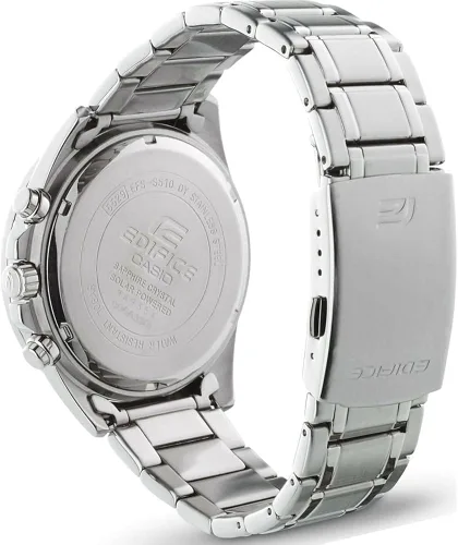 Vista 4 de Casio EFS-S510D-2AVUEF - Reloj analógico clásico de cuarzo para hombre con correa de acero inoxidable