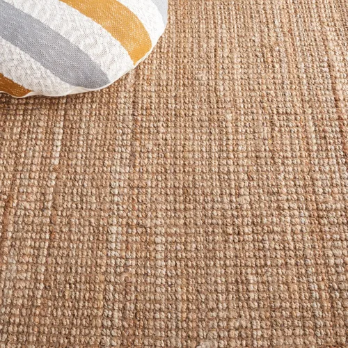 Vista 4 de Safavieh Natural Fiber Collection NF747A tapete de yute natural tejido a mano (5" x 8"), Yute, Natural