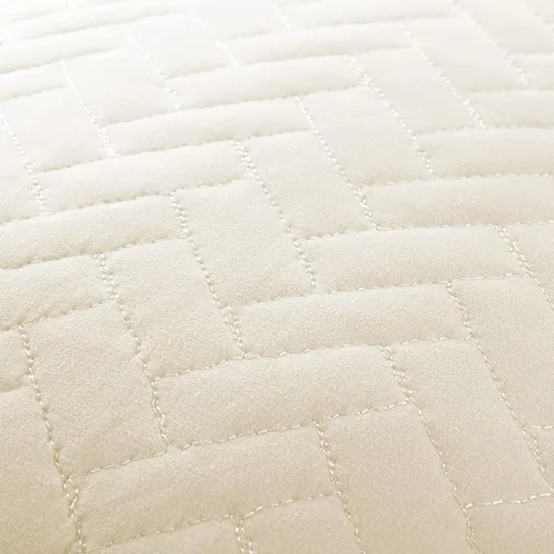 Vista 3 de Linen Market Juego de ropa de cama de 3 piezas color marfil tamaño Queen – Una colcha ligera y edredones lavables a máquina – Incluye colcha