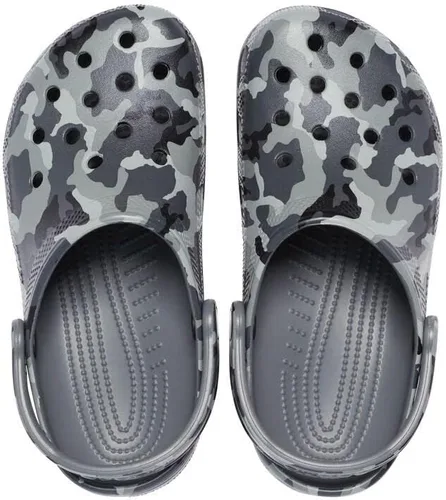 Vista 5 de Crocs Zuecos unisex para adultos con estampado clásico de camuflaje