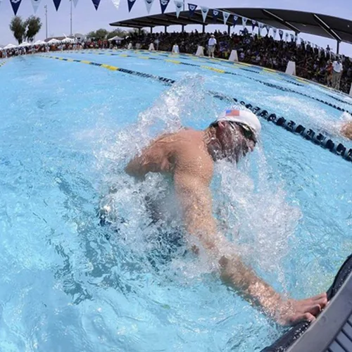 Vista 2 de Gafas de Natación - Gafas de natación, Paquete de 2 gafas de natación profesionales, antivaho sin fugas, protección UV, visión amplia para mujeres