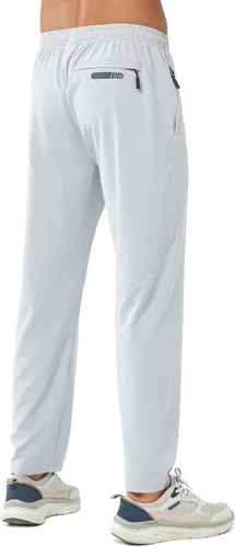 Vista 3 de NORTHYARD Pantalones deportivos para correr para hombre, pantalones de gimnasio ligeros, pantalones de correr con dobladillo abierto