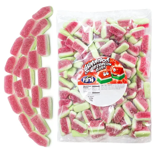 Vista 2 de Rebanadas de fruta de sandía