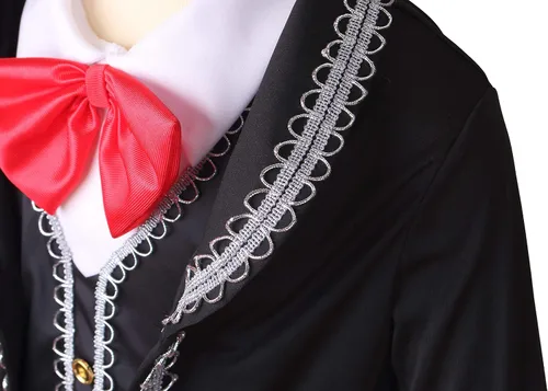 Vista 4 de yolsun Vestido de Día de Muertos Mexicano para Niños, Vestido de Mariachi