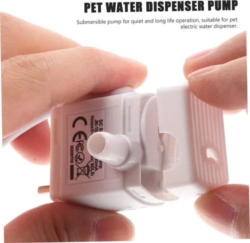 Vista 5 de Bomba dispensadora de agua Accesorios de buceo Dc Bomba de agua sumergible Fuente para mascotas Beber Perro Gato Mini