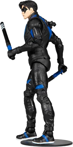 Vista 3 de McFarlane Toys - DC Multiverse Nightwing (Gotham Knights) Figura de acción de 7 pulgadas con accesorios