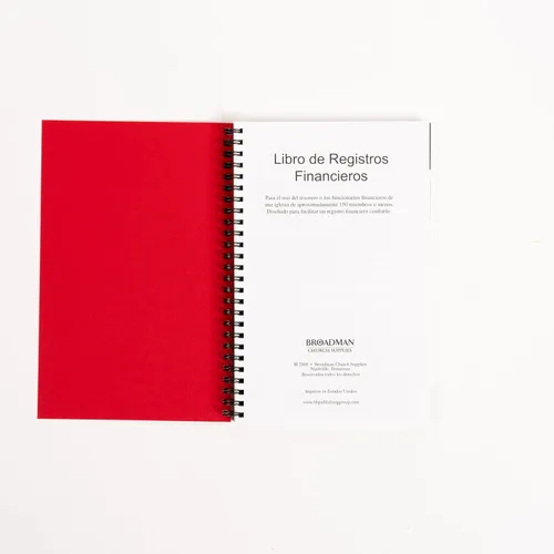 Vista 3 de Broadman Libro de Registros Financieros para Iglesias Pequeñas