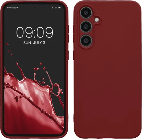Vista 66 de kwmobile Funda compatible con Samsung Galaxy S23 - Funda protectora de silicona TPU suave y delgada - Piedra antigua