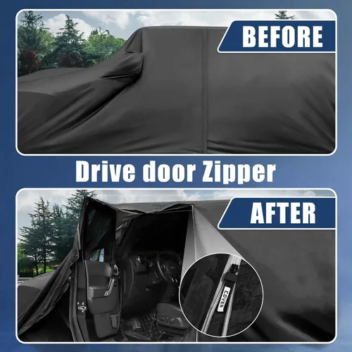 Vista 2 de ACROPIX Funda resistente para automóvil Chevrolet Tahoe de 4 puertas SUV 2007-2020, impermeable, resistente a los rayos UV, protección para todo