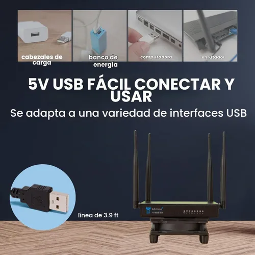 Vista 4 de VTRETU - Ventilador de refrigeración con interfaz USB silenciosa, utilizado para rack de enrutador, bricolaje, audio y video, gabinete de red