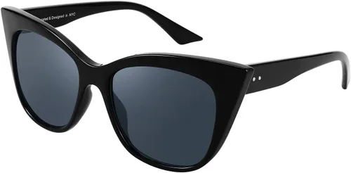 Vista 2 de FEISEDY Retro Vintage Cateye Gafas de sol para mujer UV400 Protección Sombras B4019