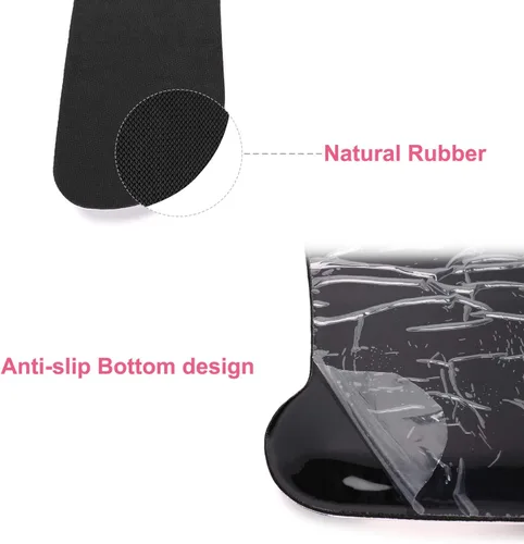 Vista 8 de MOSISO Funda compatible con MacBook Air de 13 pulgadas, versión 2020-2018 A2337 M1 A2179 A1932, funda rígida de peonía de plástico, cubierta