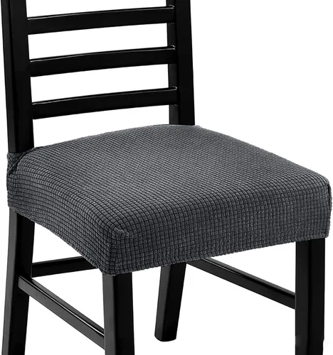 Vista 15 de Fundas para sillas de comedor, fundas lavables para sillas de comedor, fundas elásticas para sillas de comedor, fundas de asiento elásticas