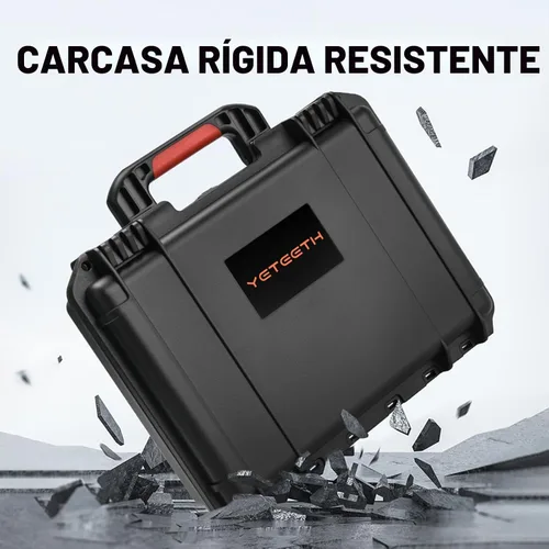 Vista 4 de Estuche para Dron DJI Mini 4K: Estuches de Viaje Rígidos Impermeables con Espuma Personalizada para DJI Mini 2/2 SE Fly Combo, Caja de Transporte