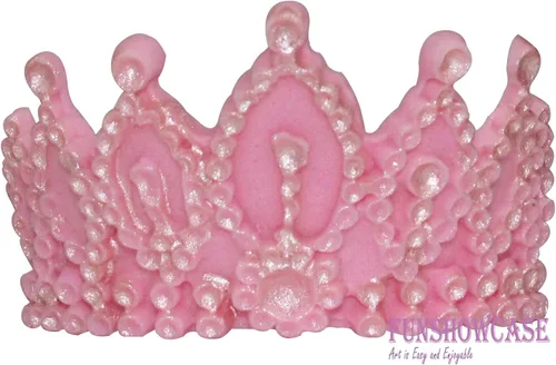 Vista 3 de Funshowcase Crown Queen - Molde de silicona para Sugarcraft, decoración de cupcakes, joyas, arcilla polimérica, proyectos de manualidades