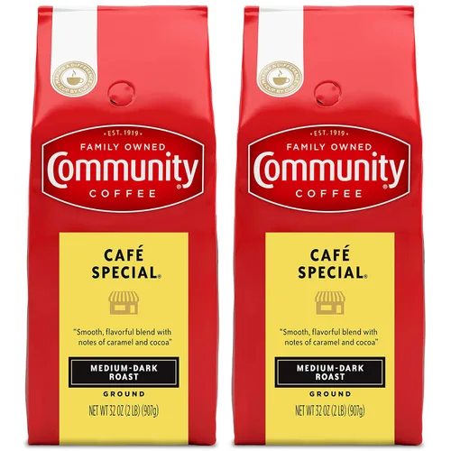 Vista 12 de Community Coffee 100% Colombia, café molido tostado medio oscuro, 12 onzas (paquete de 1)