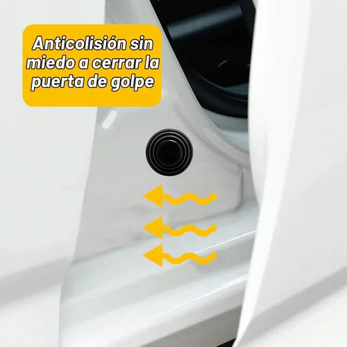 Vista 5 de 20 piezas de juntas de absorción de impactos para puerta de automóvil, almohadilla de silicona silenciadora de cierre de puerta de 1.18 pulgadas