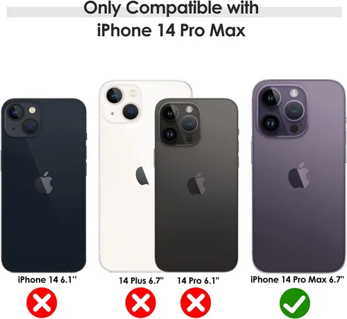 Vista 7 de LOHASIC Compatible con iPhone 14 Pro Max, funda delgada de cuero galvanizado dorado, antiarañazos, suave cubierta trasera protectora para hombre