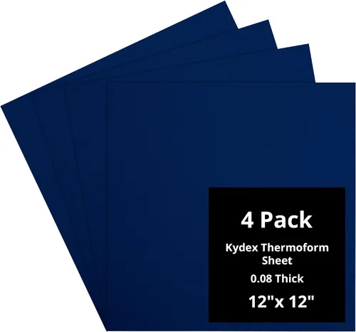 Vista 116 de Kydex Sheets - Solid Color DIY Kit for Crafting Holsters, Sheaths, and Mag Pouches - (8x8, 8x12, 12x12), Premium Thermoform Sheets - Thick, Durable