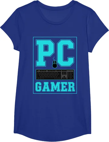 Vista 71 de PC Gamer Gaming Teclado Ratón Esports Computer Fan Camiseta