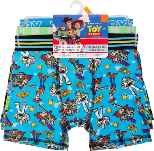Vista 2 de Disney - Multipack de calzones de Toy Story para niños Paquete de 3 calzoncillos deportivos Toy Story